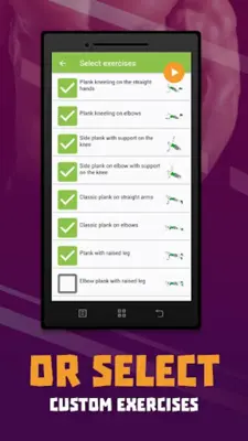 Plank workout BeStronger android App screenshot 3